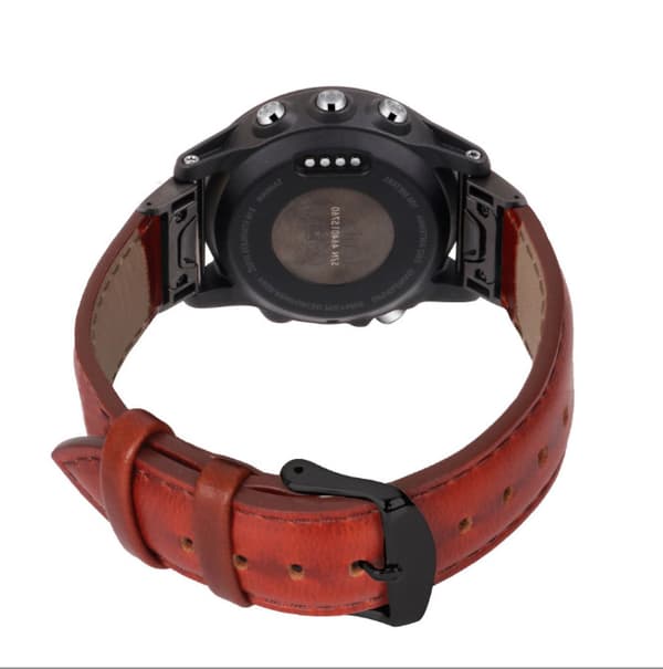 Ægte læderurrem til Garmin Fenix 7S/6S/5S - Quick Release Brun 26 mm Brun