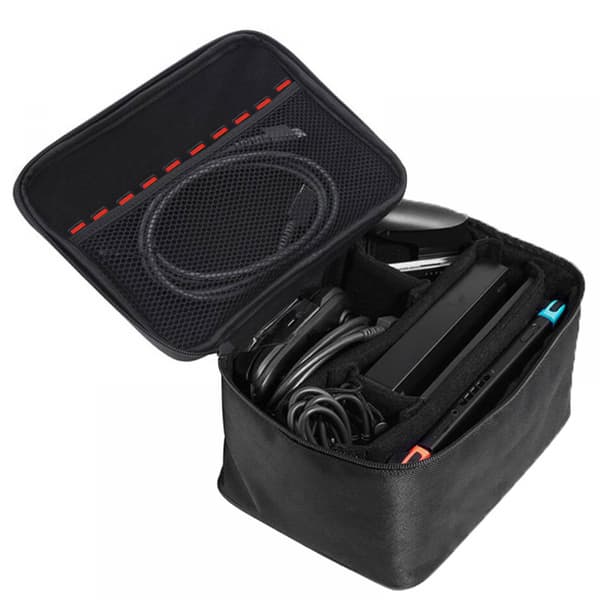 Carrying Case Compatible with Nintendo Switch, Shockproof Protective Hard Travel Case Fit for Nintendo Switch Console