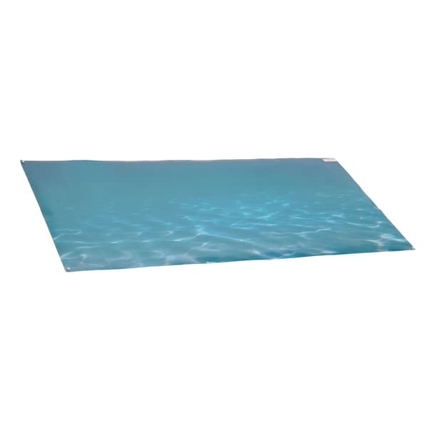 PVC selvklebende 3D havsmønster akvarieplakat - 61x41cm