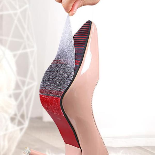 Shoe Protectors 10x100cm Thickened Non-Slip Pads for High Heels Waterproof Durable Foot Pads