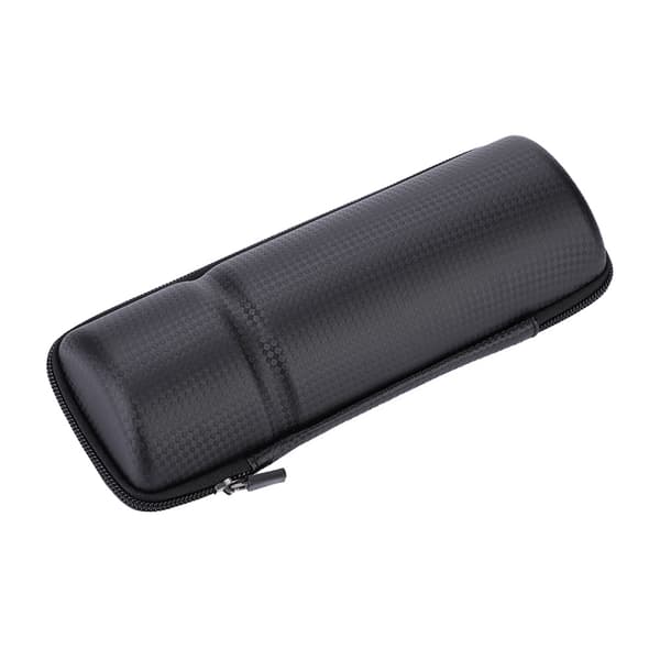 Portable Bicycle Repair Tool Kit with Hard Shell Case Carbon Fiber Black
