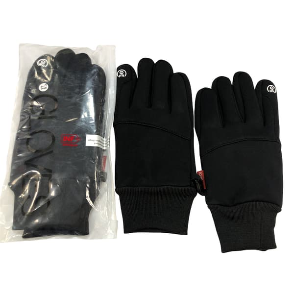 Touchscreen Winter Gloves, Water and Windproof Black XL Black