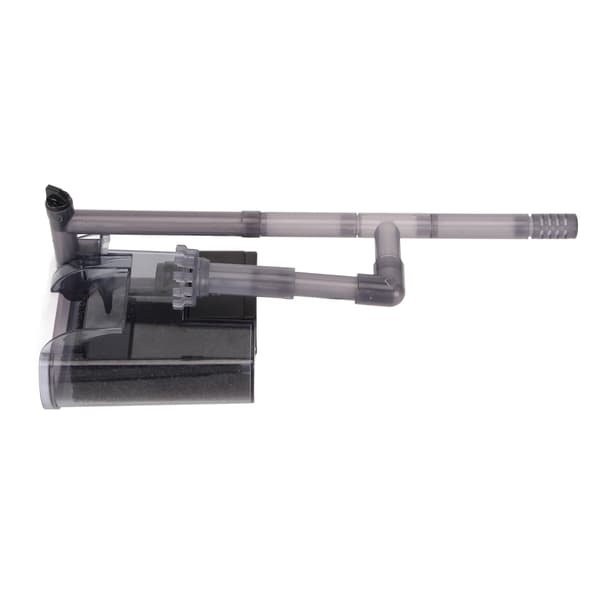 Akvarium Vægmonteret Filter Stille Iltning Oliefilmfjernelse Hængende Vandfaldsfilter til Akvarium US-stik 110V