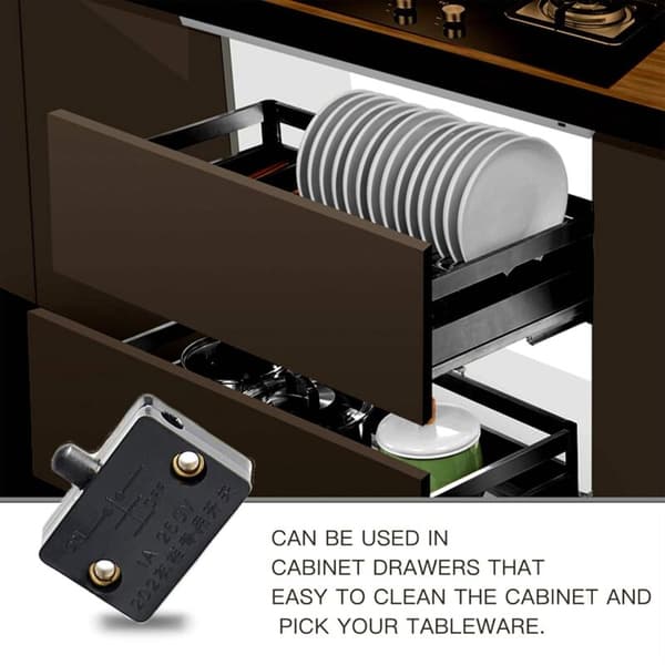 Automatic Door Switch for Wardrobe Lighting Automatic Light Sensor for Wardrobes Light Up Lights Furniture Countertop 6-Pack