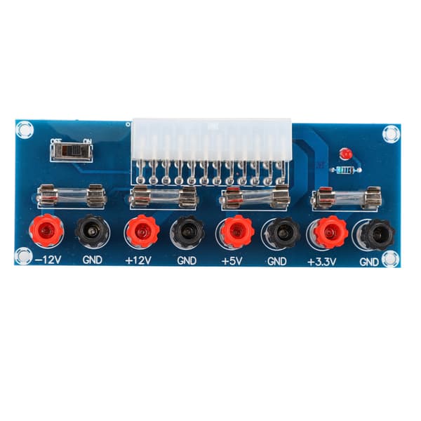 XH-M229 24-pin ATX-port Power Indicator Power Switch för datorprojekt Inbyggda system