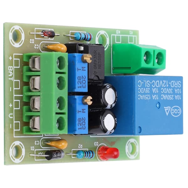 Battery Charging Control Module 12V Power Supply Board Overcharge Protection Panel XHM601