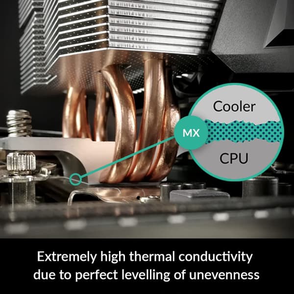 Premium Kølepasta til alle processorer (CPU, GPU - PC, PS4, XBOX), meget høj varmeledningsevne, lang holdbarhed