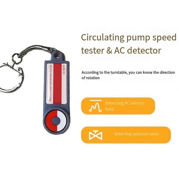 Circulation Pump Rotation Direction Tester and AC Detector for Oil Burner Solenoid Valve