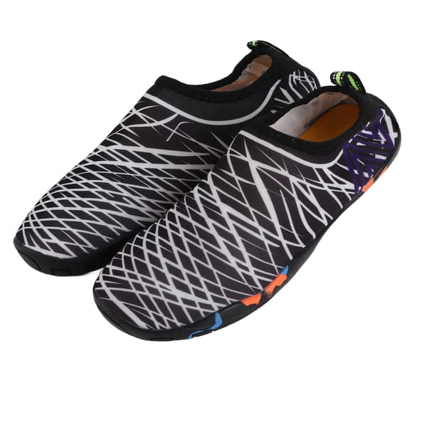 Water Shoes Quick Dry Breathable Comfortable Hiking Camping Socks Black White Size 41