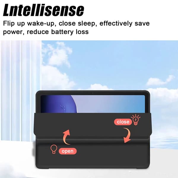 Suitable for Samsung A8 mobile phone case, foldable black protective case
