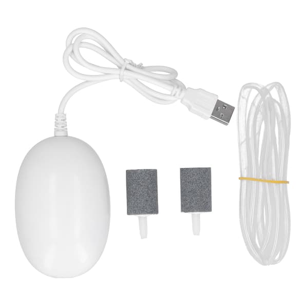 USB-drevet Mini Akvarium Luftpumpe for Fiskepose og Utendørsbruk