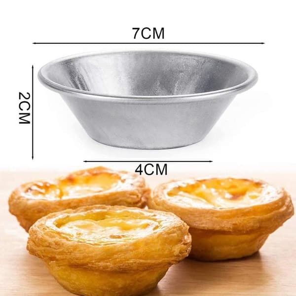 Eggterteform Liten pai dessertform Pan Zipto kopp bakeform kake kakeform