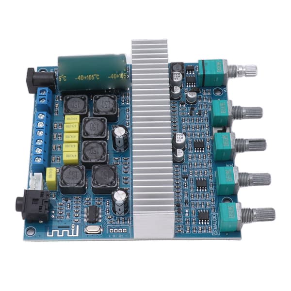 High Power 2.1 Channel Bluetooth Subwoofer Amplifier Board TPA3116 50W 100W DC12V 24V