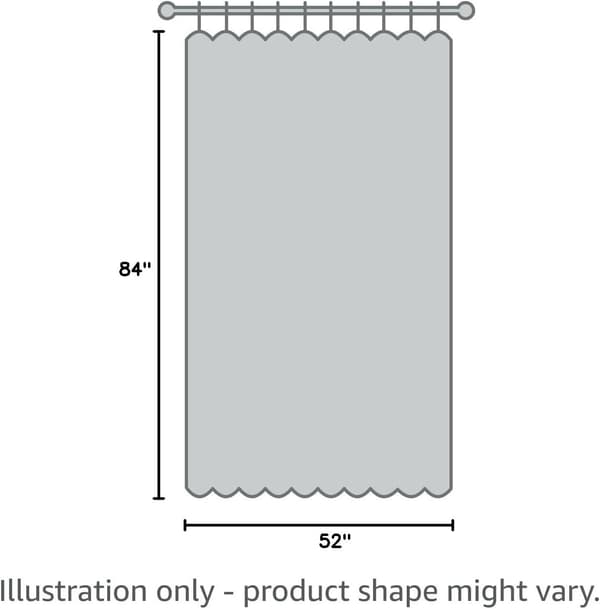 Sorte tylgardiner – polyester, slidstærke, maskinvaskbare – til soveværelse, stue – sæt med 2, 137 x 213 cm