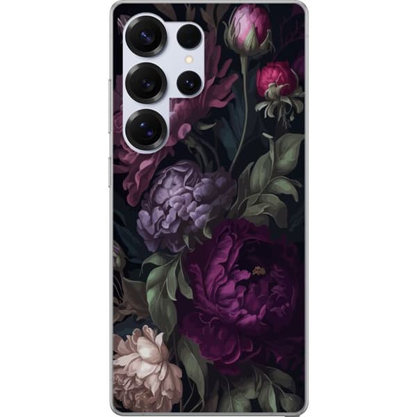 Kompatibelt mobildeksel til Samsung Galaxy S25 Ultra Blomster
