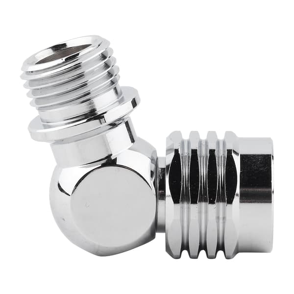 110 Gauge Chrome Plated Brass Regulator Adjustable Adapter Diving Connector