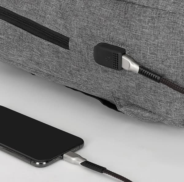 Business Backpack for Men, Large, Casual Laptop Bag, Multifunctional USB Charging, Three-Piece Backpack