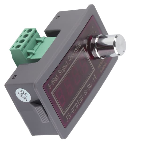 4-20mA strømspændingssignalgenerator med batteristrømforsyningsgrænseflade analog simulator justerbar 4-cifret display