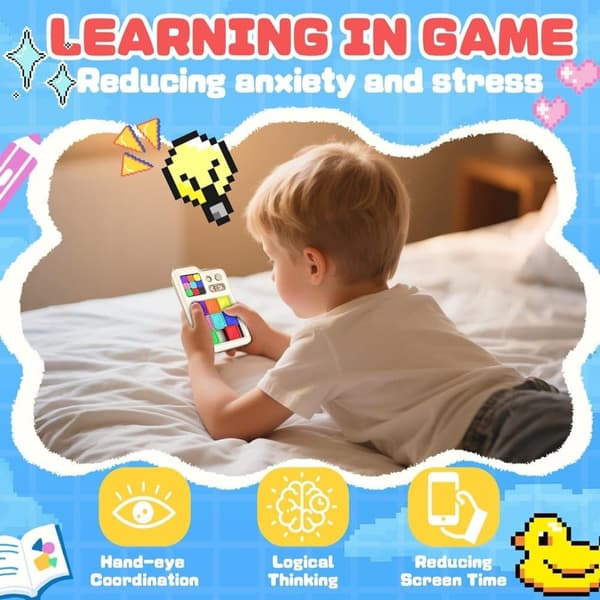 Electronic Brain Trainer with over 1000 Challenges and 3 Game Modes Perfect Gift for Kids and Adults
