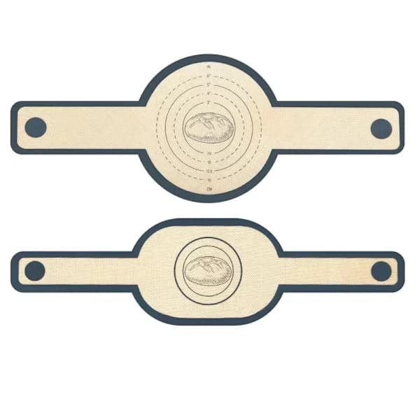 /EA/ sæt med 2 bageplader og silikoneforme, non-stick, meshdesign for nem håndtering og genbrug, med lange håndtag, til overførsel af