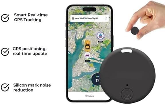 2025 Seneste Model 5 stk. EasyFind Mini GPS Tracker til Køretøjer, Mini Global GPS Tracker, Biltracker, Bilkøretøjssporing Anti-