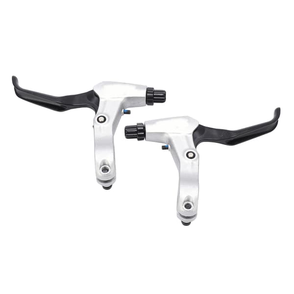 2 stk. bremsegreb i aluminiumslegering til foldecykel mountainbike reservedele sølv