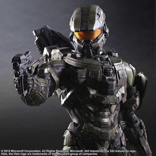 Halo 5 Guardians Master Chief Actionfigur - 27cm Play Arts Kai Modell