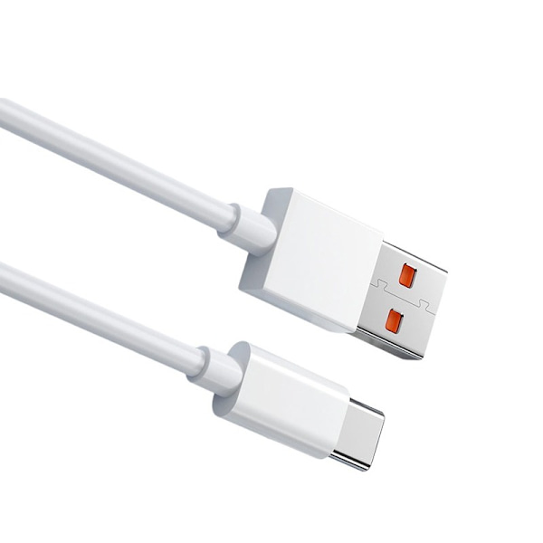 2-pack 120W USB Type-C Fast Charging Cable Compatible with Xiaomi, 6A High Power Data Cable 1.5m