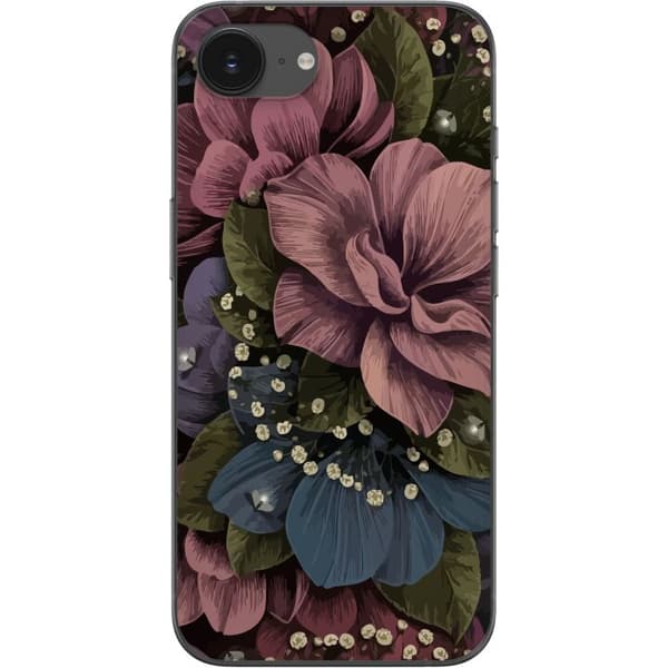 Kompatibelt mobilcover til Apple iPhone 16e Blomster