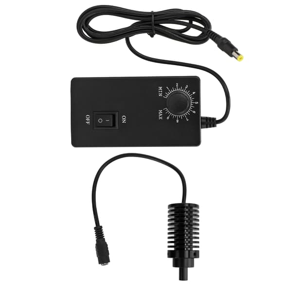 Microscope Coaxial Light LED High Brightness Wear Resistant Heat Dissipation Microscope LED Spotlight AC100V-240VΦ8mm EU Plug White