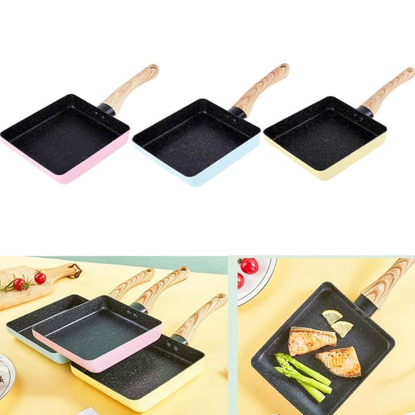 Tamagoyaki Stekepanne Omelettpanner GUL Gul
