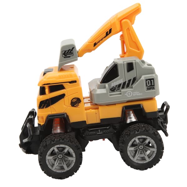 1 43 Electric Remote Control Excavator Toy Construction Vehicle with Lights