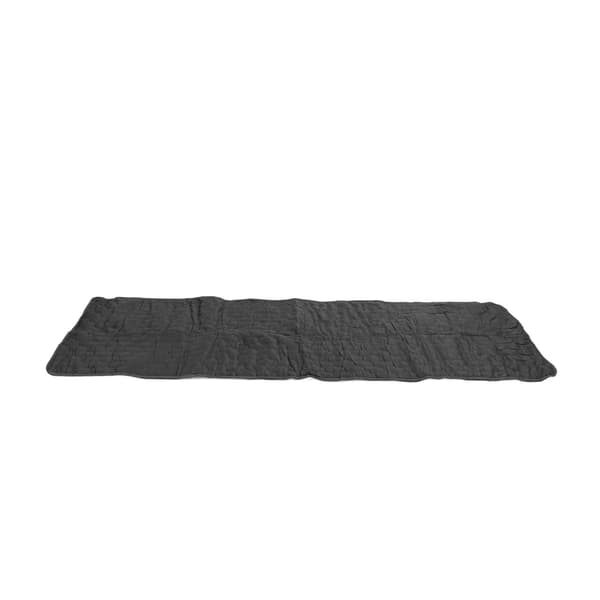 USB Electric Heating Blanket Fast Heating Portable Soft Thick Blanket for Camping Outdoor Black