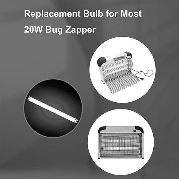 6-pack BL T8 F10W Replacement Bulb for Insect Killer 20W