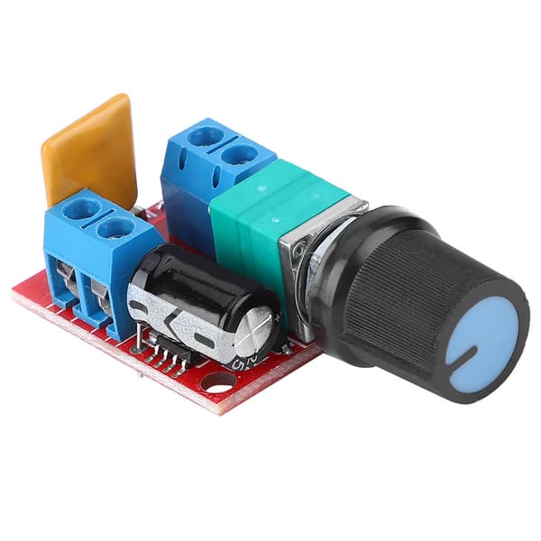Mini DC Motor Controller PWM 3V/6V/12V/24V/35V Hastighedsreguleringscontroller 5A