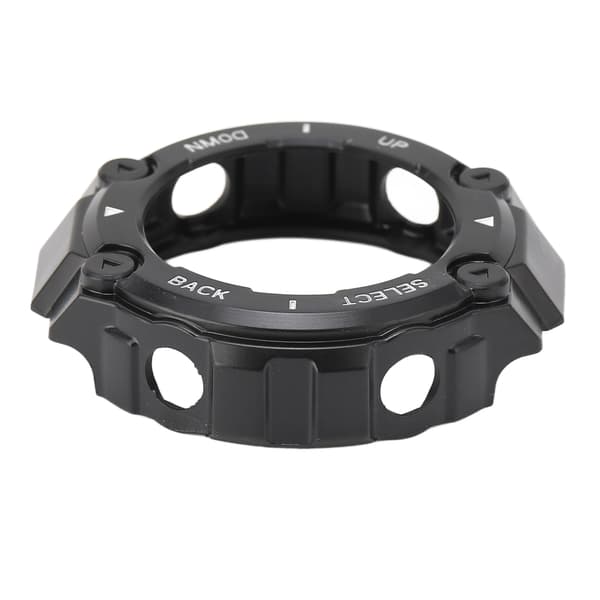 Amazfit TRex Watch Edge Bumper Protective Shell Ram - Sort skal med hvidt ord