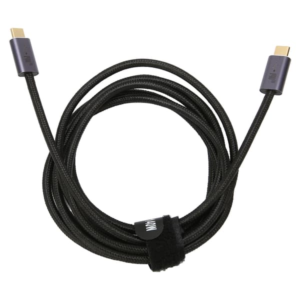 Typ C 2.0 -datakaapeli PD3.1 140W Monitoiminen pikalataus punottu datakaapeli MacBookille 200cm