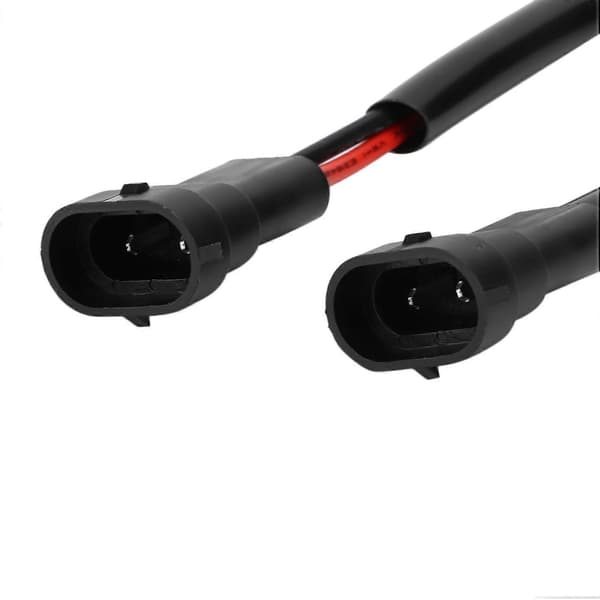 2 stk DT hunn til H11 hann konverteringskabeladapter vanntett for LED arbeidslampe lyslist [DB]