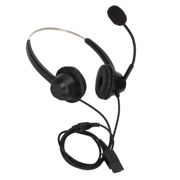 H360DQD Binaural Customer Service Headset Soft Noise Cancelling Office Headset with Microphone for Beien Call Centers