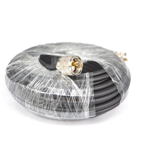 15m CB-antenniradion kaapeli RG58 koaksiaalinen UHF PL-259
