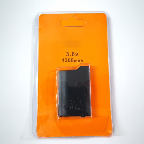 PSP-batteri 1200mAh Lithium-ion erstatningstilbehør til PSP-konsol 3.6V