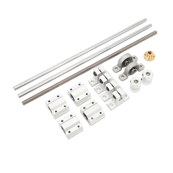 Linear Motion Rod Shaft Guide Shaft Support SC8UU Slide Block KP08 Bearing Block 3D Printer Engraving Machine 8 350