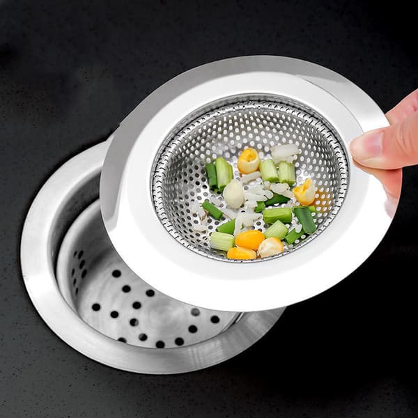 Rustfri vaskesil A Sett med to deler (11,3 cm)