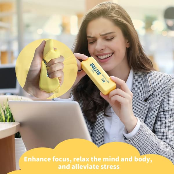 Slow Rebound Cute Butter Stick Squeeze Stress Balls 1/2/4PCS 1PC