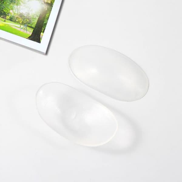 Self-adhesive silicone shoulder pads that provide support, seamless invisible design ensures discreet enhancement for your shoulders