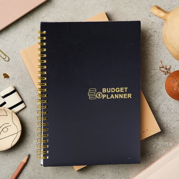 Budget Tracking Book, Monthly Budget Planner with Expense Tracker Notebook Undated Budget Book Planner, Household Planner for Personal Finance