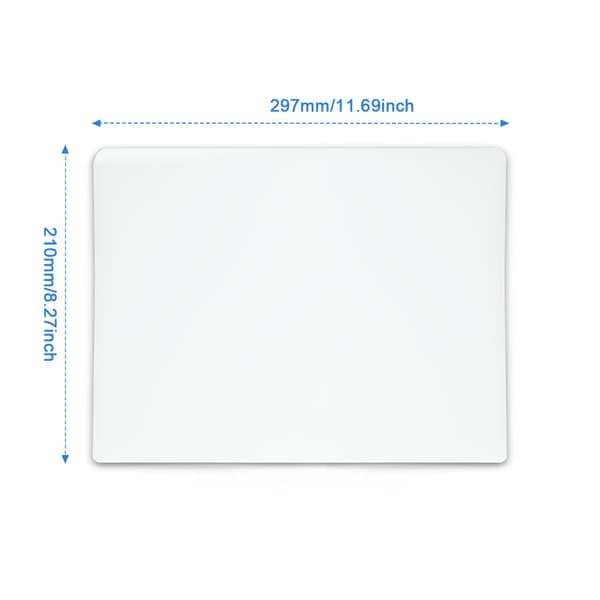 Magnetisk whiteboard for kjøleskap Hvit A4 A4