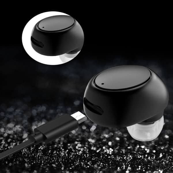 Compact Wireless Headset, Invisible Headphones with Enhanced Battery Life, Super Lightweight Design, Mini Size for Seamless Integration, High Quality