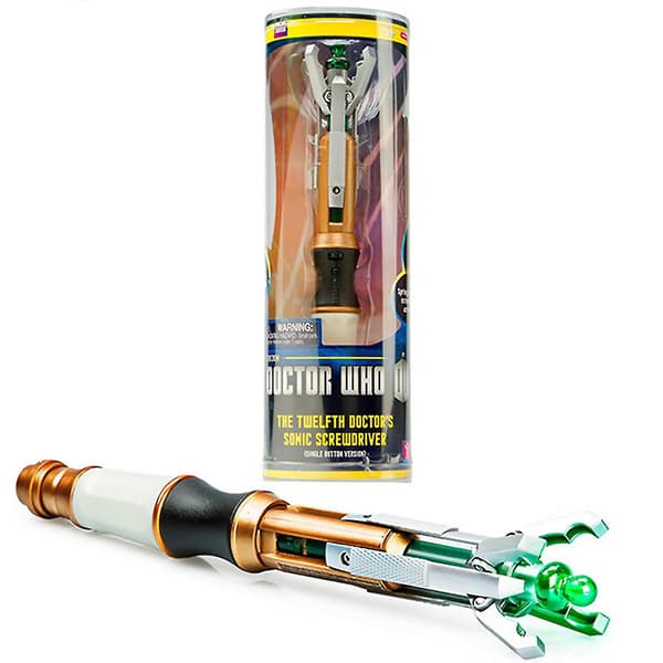 Doctor Who Den tolvte doktors Sonic Screwdriver Model Lys Lyd Legetøj Kb 12. Generation