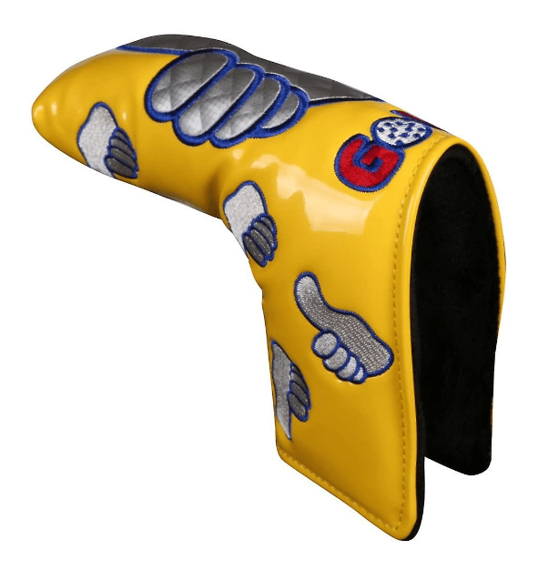Tumdesign Golf Putter Headcover, Vanntett Beskyttelse For Bladformede Golfkøller, Maskinvaskbart PU-lær For Scotty Cameron